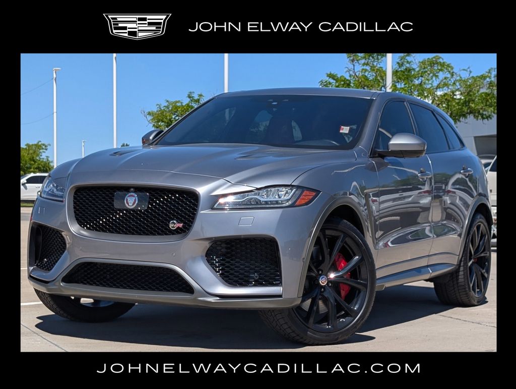 Eiger Gray Metallic 2020 Jaguar F-PACE SVR AWD SUV / Crossover All-Wheel Drive 8-Speed Automatic