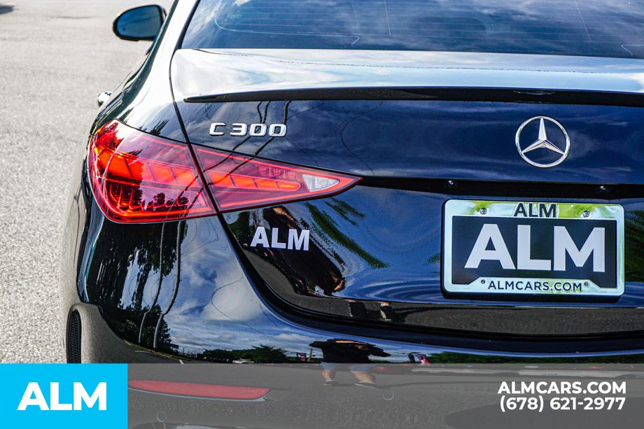 Used 2024 Black Mercedes-Benz C 300 image 12
