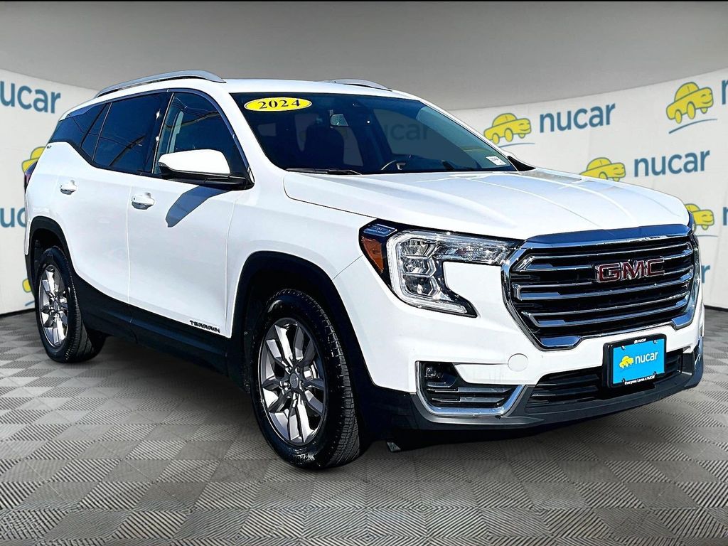 Summit White 2024 GMC Terrain SUV / Crossover All-Wheel Drive 9-Speed Automatic