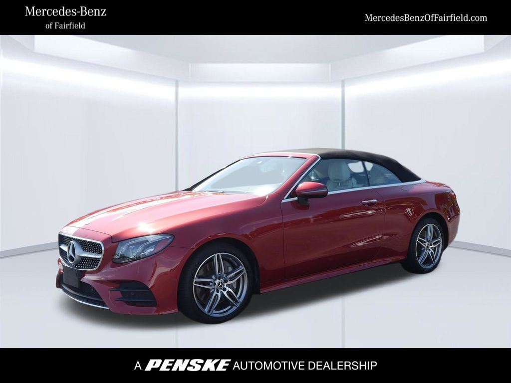 HYACINTH RED 2018 Mercedes-Benz E-Class Convertible All-Wheel Drive 9-Speed Automatic