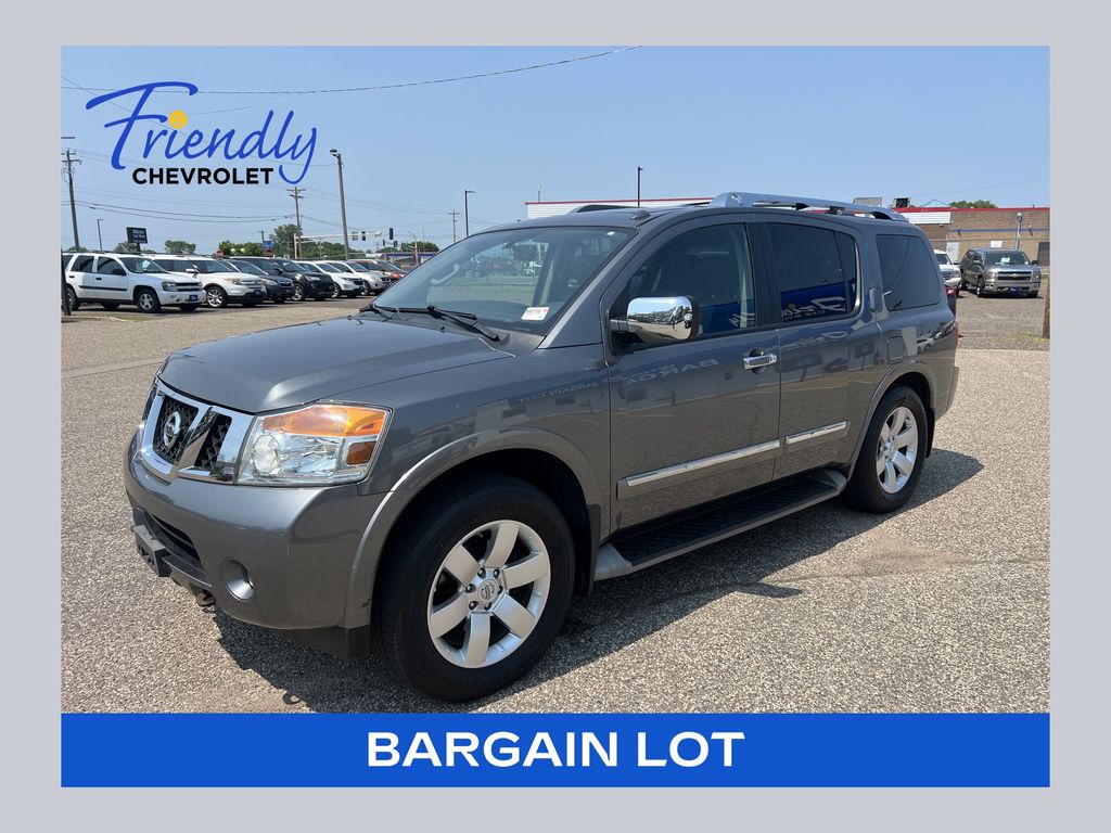 Gray (Gun Metallic) 2014 Nissan Armada SUV / Crossover Four-Wheel Drive 5-Speed Automatic Overdrive