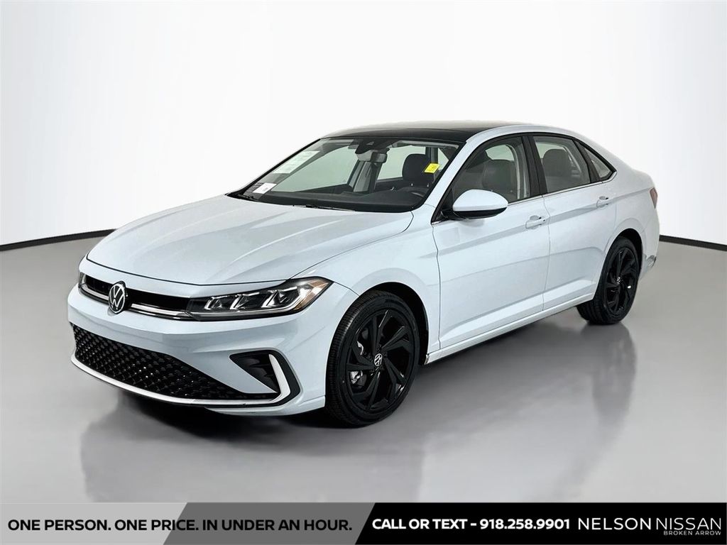 Monument Gray 2025 Volkswagen Jetta Sedan Front-Wheel Drive 8-Speed Automatic