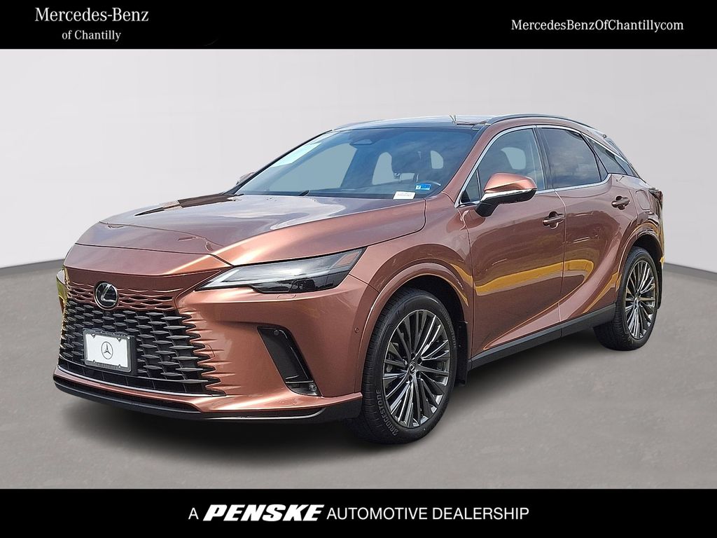 Red (Copper) 2025 Lexus RX Hybrid 450h+ Luxury AWD SUV / Crossover All-Wheel Drive Continuously Variable Transmission