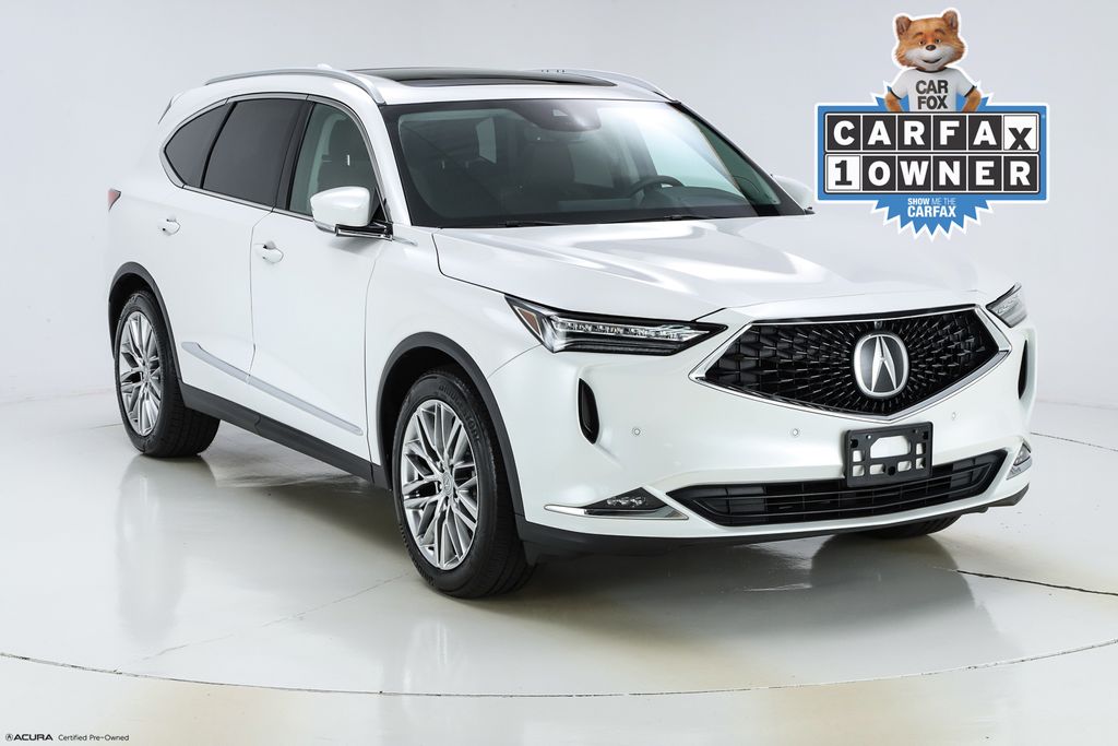 Platinum White Pearl 2023 Acura MDX SUV / Crossover All-Wheel Drive Automatic
