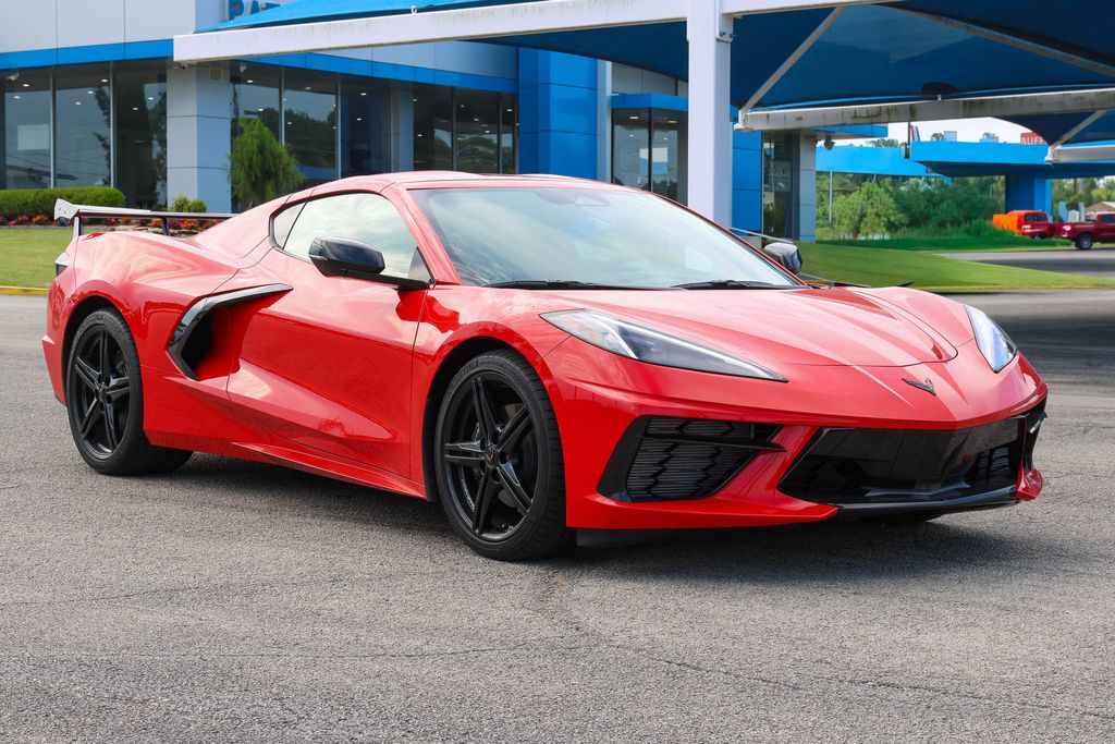 Torch Red 2026 Chevrolet Corvette Coupe Rear-Wheel Drive 8-Speed Dual Clutch