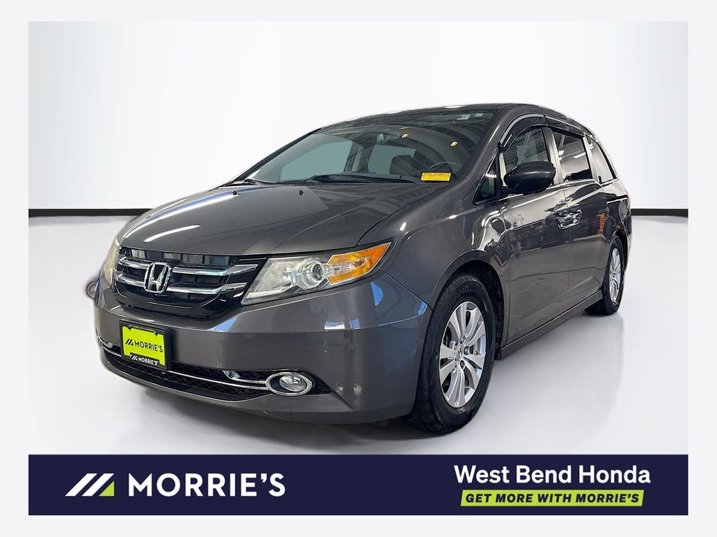 Gray (Modern Steel Metallic) 2016 Honda Odyssey Minivan Front-Wheel Drive 6-Speed Automatic