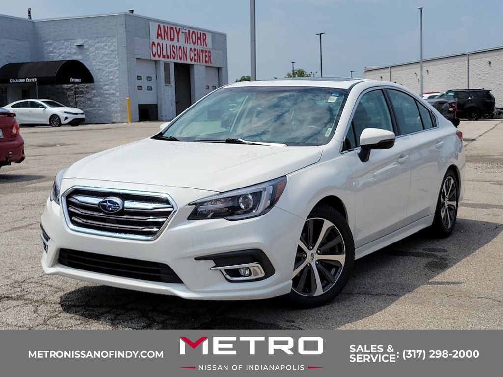 Crystal White Pearl 2019 Subaru Legacy Sedan All-Wheel Drive Continuously Variable Transmission