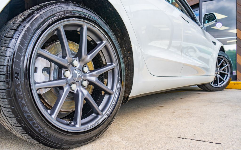 2020 Tesla Model 3 Standard Range Plus White at Genesis of Spring