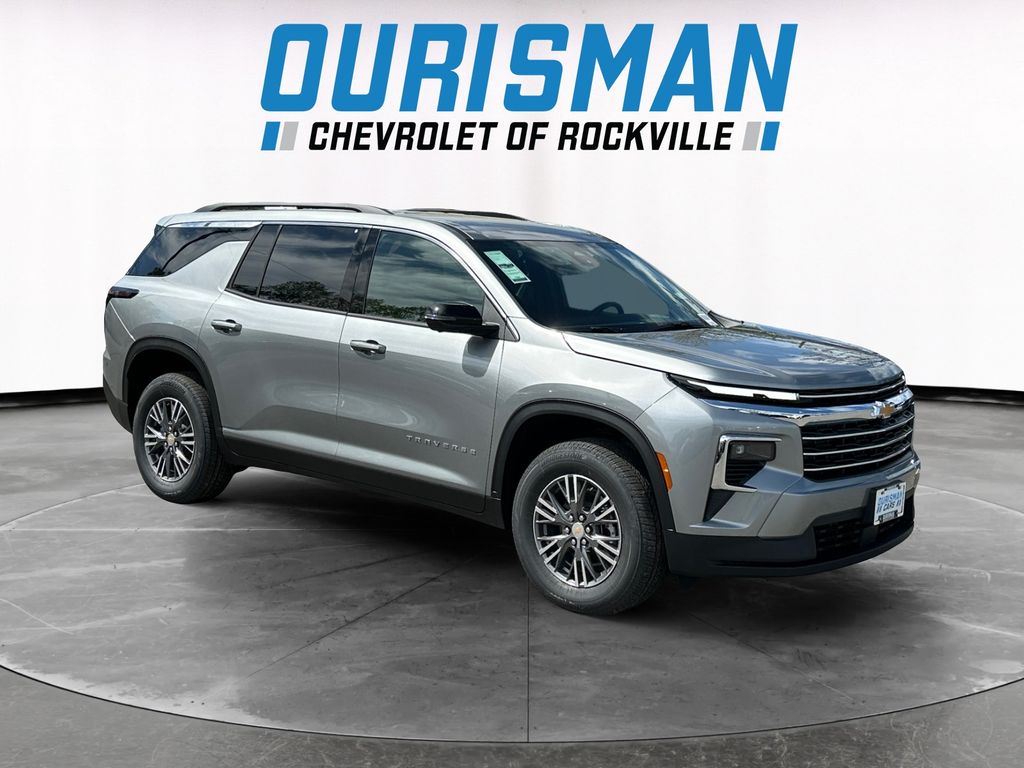 Sterling Gray Metallic 2026 Chevrolet Traverse LT FWD SUV / Crossover Front-Wheel Drive 8-Speed Automatic