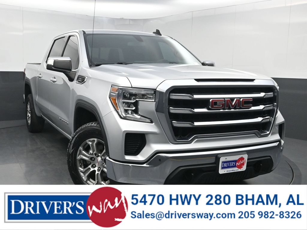 Quicksilver Metallic 2020 GMC Sierra 1500 SLE Crew Cab 4WD Pickup Truck Four-Wheel Drive Automatic
