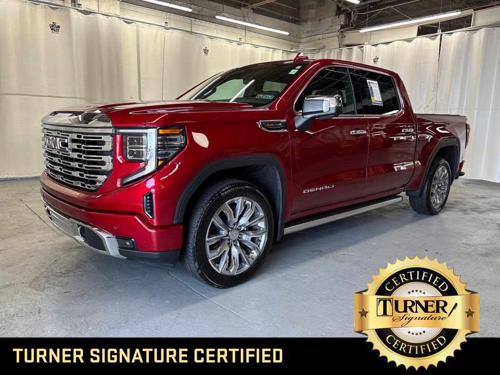 Volcanic Red Tintcoat 2023 GMC Sierra 1500 Pickup Truck Four-Wheel Drive Automatic