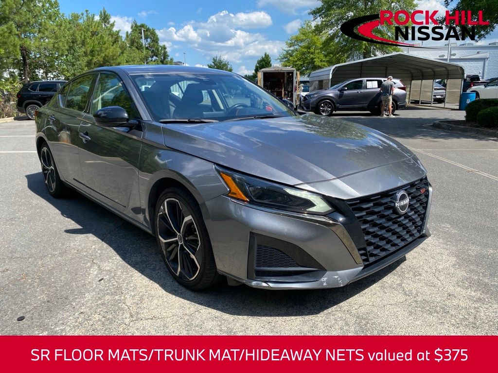 Gray (Gun Metallic) 2024 Nissan Altima Sedan Front-Wheel Drive Continuously Variable Transmission