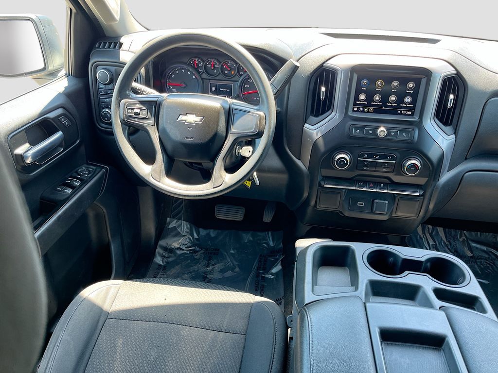 2019 Chevrolet Silverado 1500 Custom Silver at Traditions Chevrolet