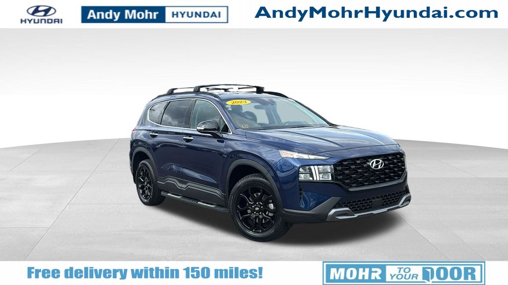 Blue (Stormy Sea) 2023 Hyundai Santa Fe XRT AWD SUV / Crossover All-Wheel Drive 8-Speed Automatic