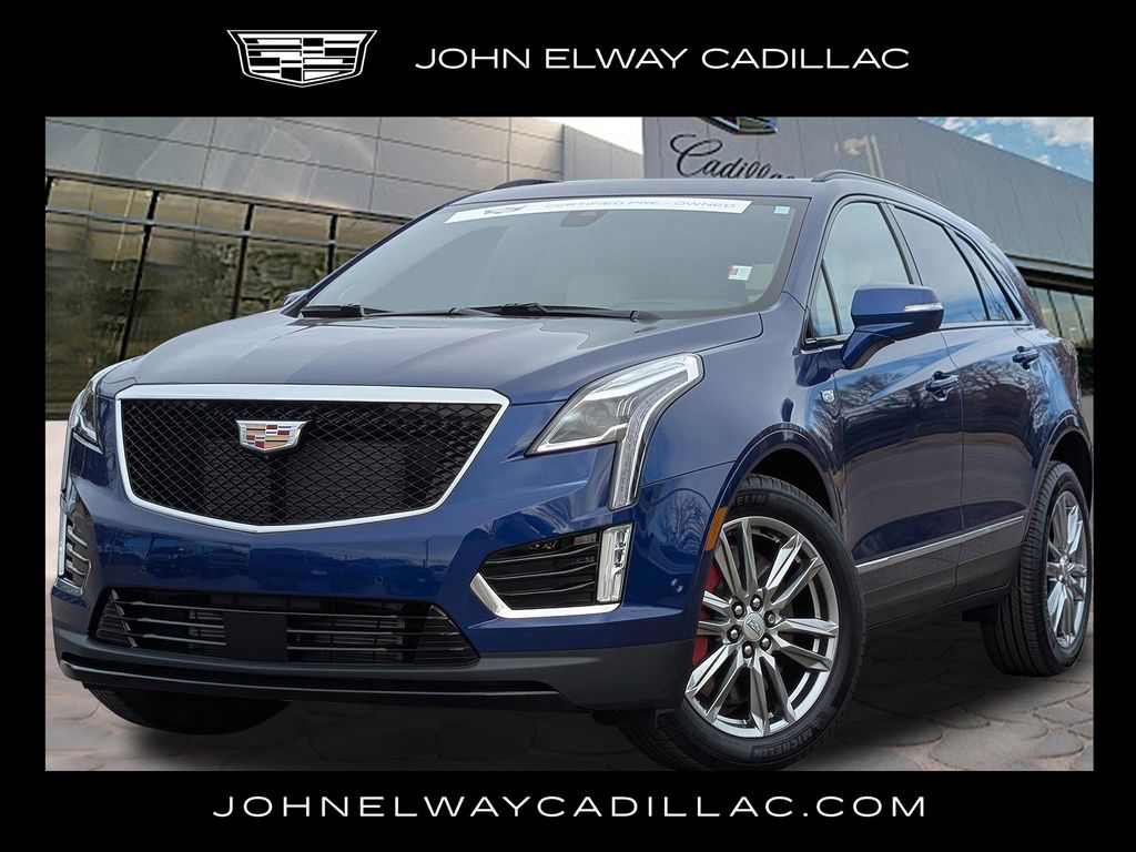 Opulent Blue Metallic 2025 Cadillac XT5 Sport AWD SUV / Crossover Four-Wheel Drive 9-Speed Automatic