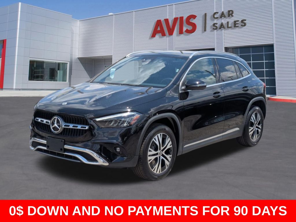 Black 2025 Mercedes-Benz GLA 250 FWD SUV / Crossover Front-Wheel Drive 8-Speed Dual Clutch