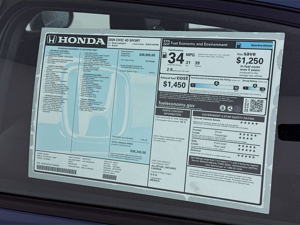 Thumbnail: 2026 Honda Civic - 9