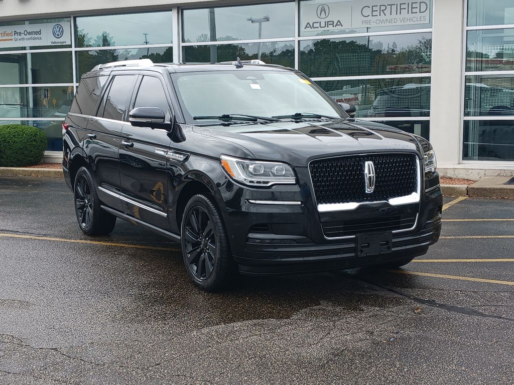 Black 2023 Lincoln Navigator SUV / Crossover Four-Wheel Drive Automatic