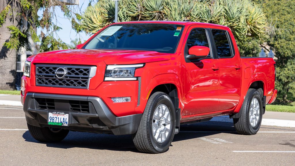 Used 2022 Nissan Frontier SV 4D Crew Cab