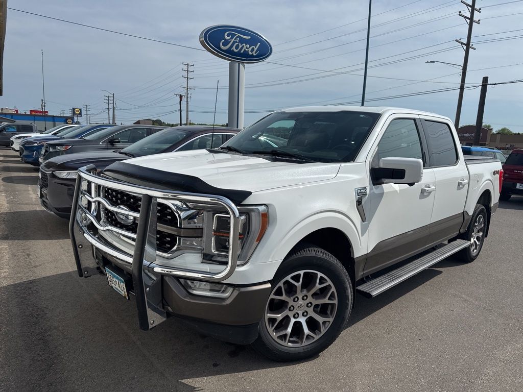 Brown 2021 Ford F-150 Pickup Truck Four-Wheel Drive Automatic