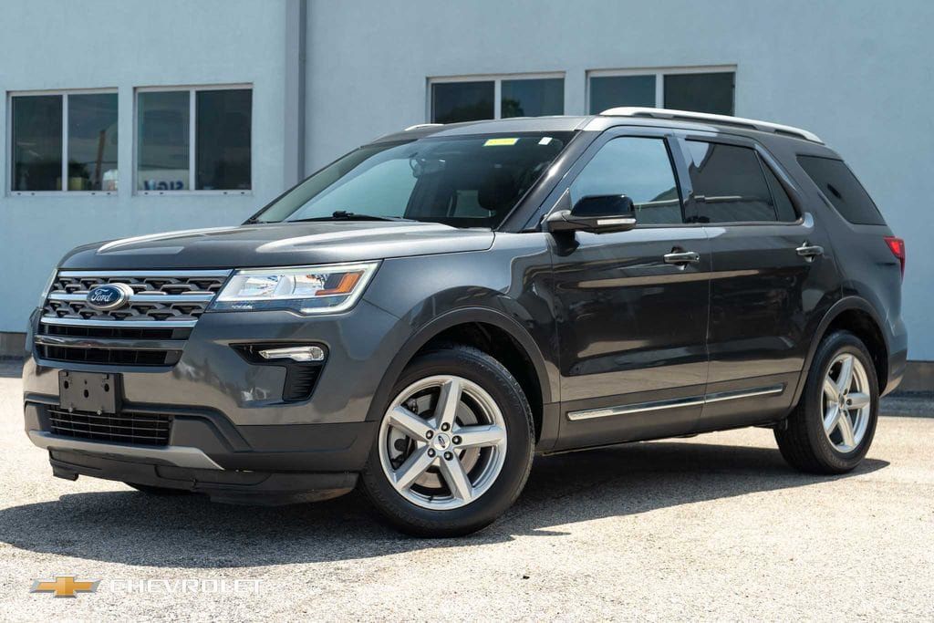 Gray (Magnetic) 2018 Ford Explorer SUV / Crossover Front-Wheel Drive 6-Speed Automatic