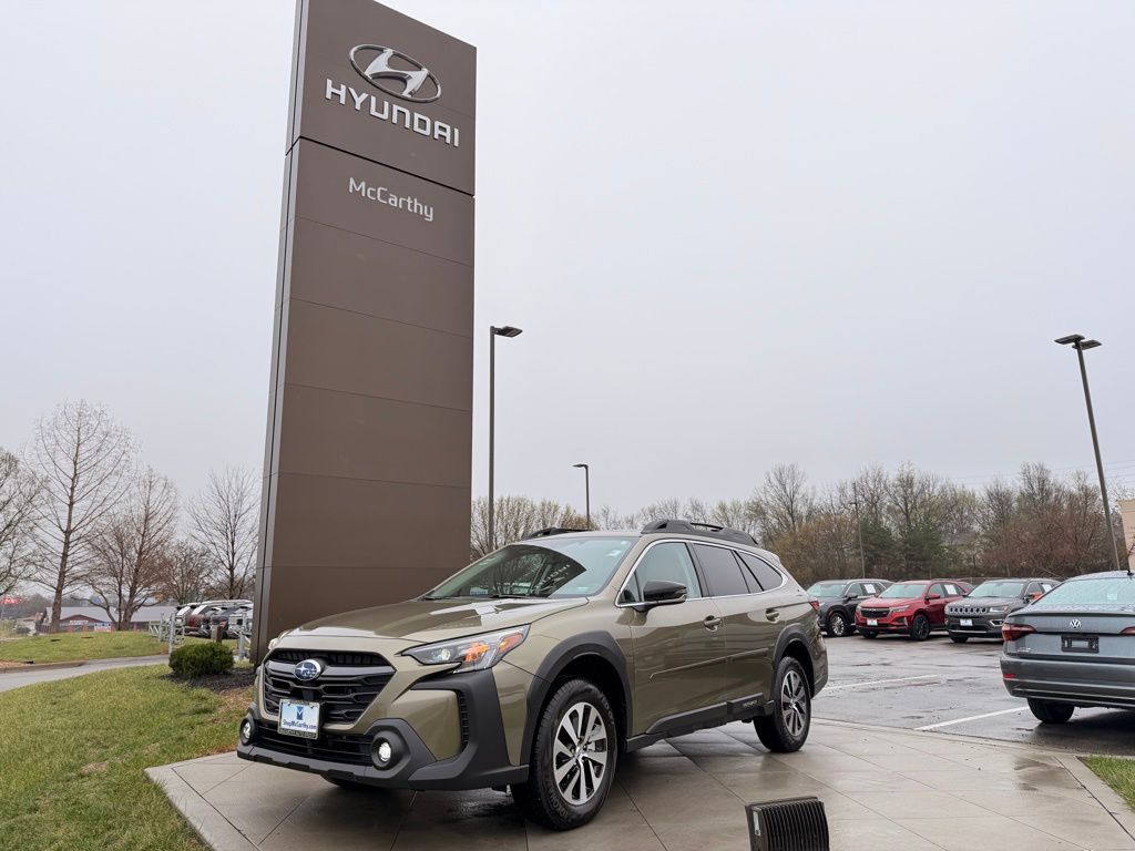 Autumn Green Metallic 2025 Subaru Outback Premium AWD SUV / Crossover All-Wheel Drive Continuously Variable Transmission