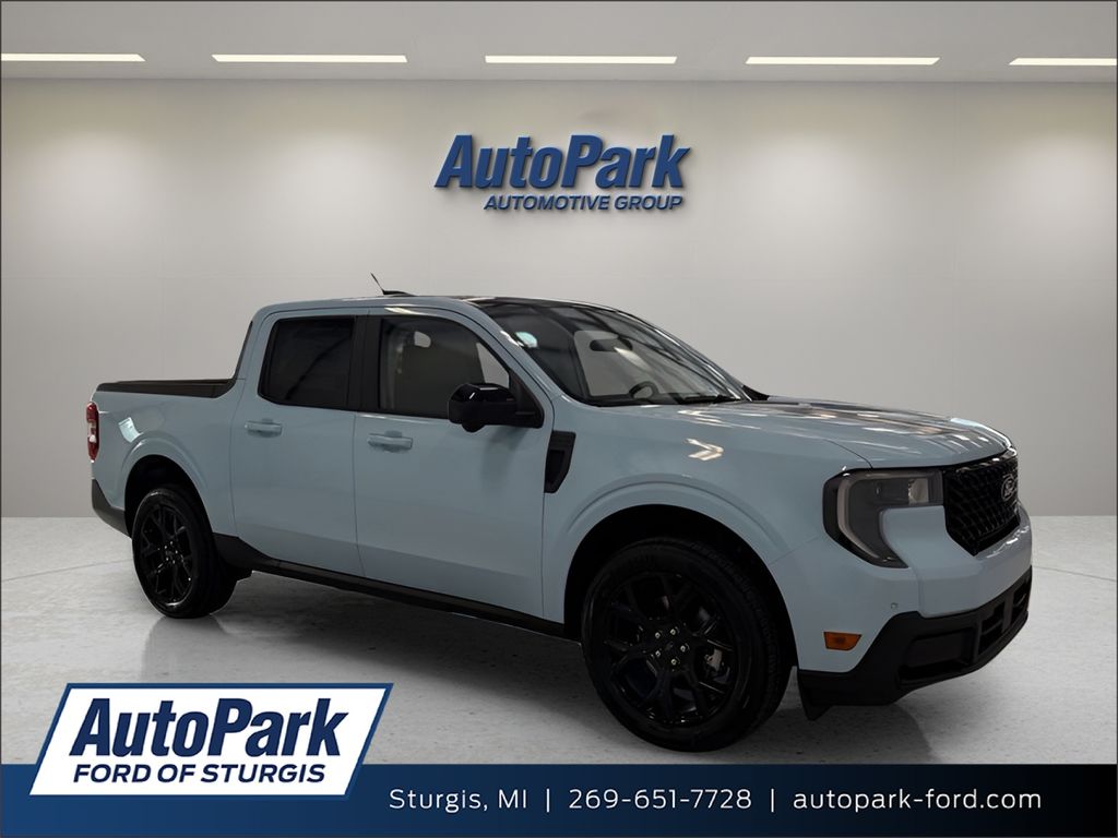 Light Blue 2026 Ford Maverick Pickup Truck All-Wheel Drive Continuously Variable Transmission