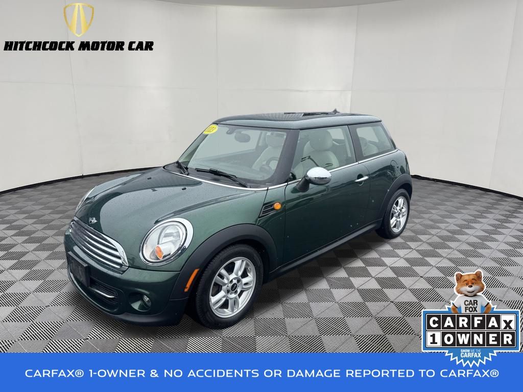 British Racing Green Metallic 2013 MINI Cooper Hatchback Front-Wheel Drive 6-Speed Manual Overdrive