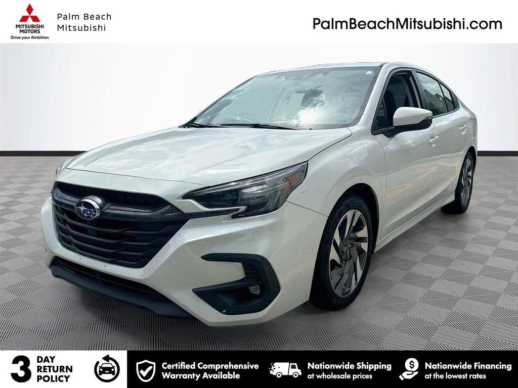 Crystal White Pearl 2024 Subaru Legacy Sedan All-Wheel Drive Continuously Variable Transmission