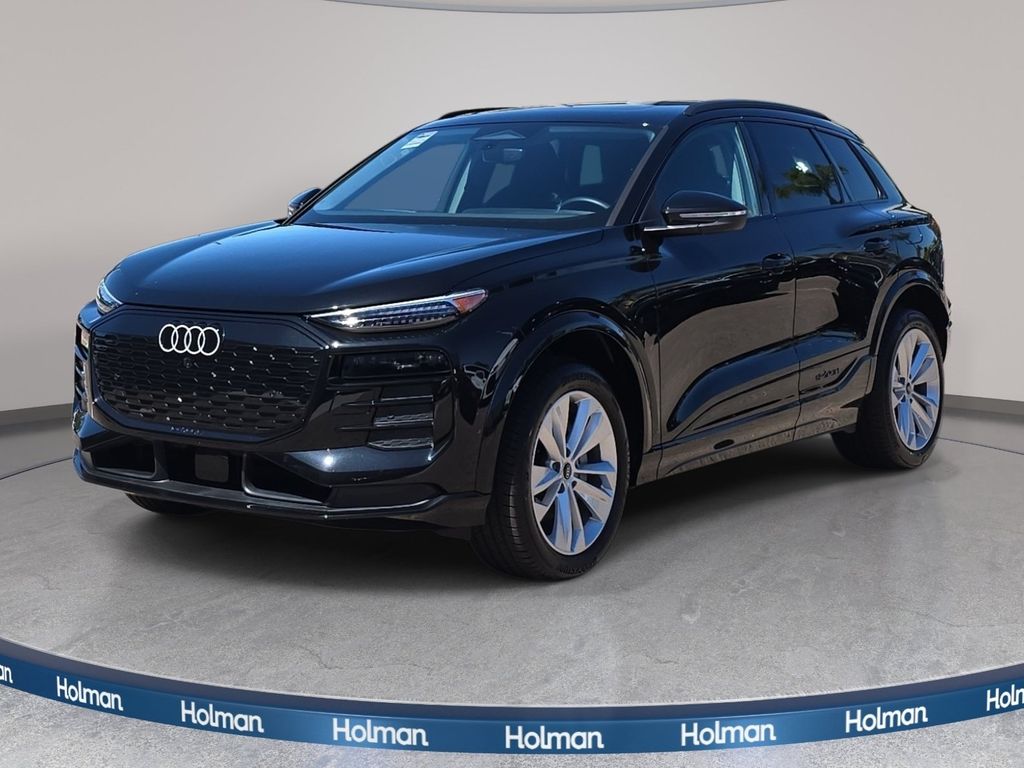 Mythos Black Metallic 2025 Audi Q6 e-tron SUV / Crossover Rear-Wheel Drive Automatic