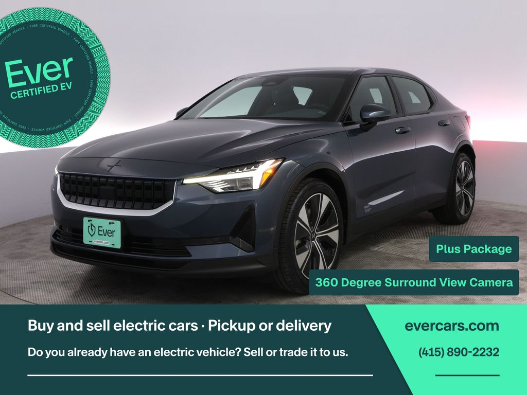 Midnight Metallic 2023 Polestar 2 Sedan All-Wheel Drive 1-Speed Automatic