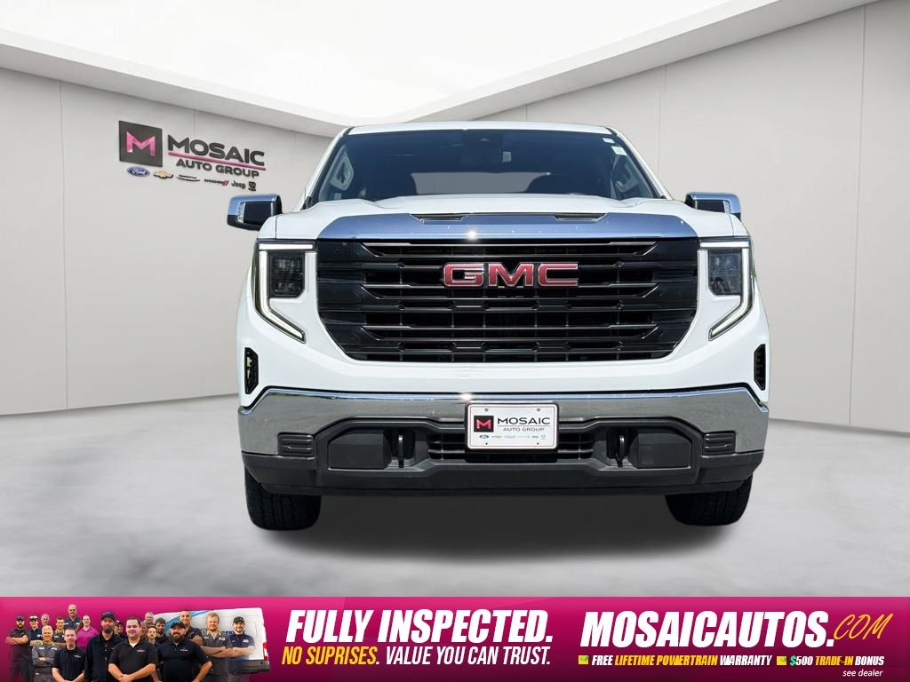 Used 2023 GMC Sierra 1500 Pro with VIN 1GTRUAEK5PZ253722 for sale in Zumbrota, Minnesota