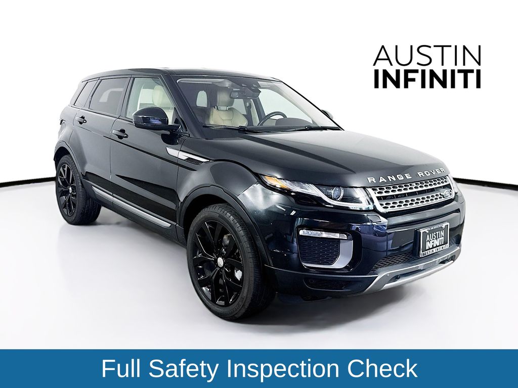 Black 2017 Land Rover Range Rover Evoque SE SUV / Crossover All-Wheel Drive 9-Speed Automatic