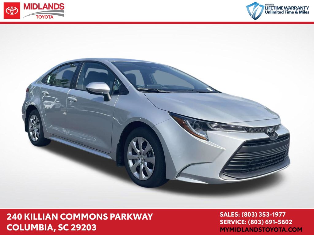 Classic Silver Metallic 2026 Toyota Corolla Sedan Front-Wheel Drive Continuously Variable Transmission