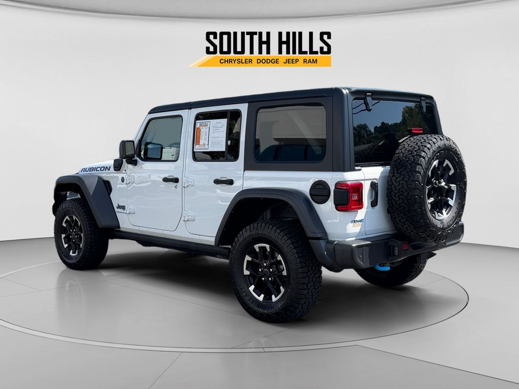 2024 Jeep Wrangler Rubicon 4xe White at Klick Lewis Buick Chevrolet