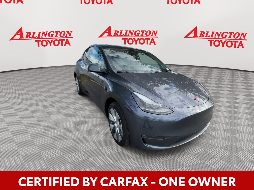 Used 2023 Tesla Model Y Base with VIN 7SAYGDEDXPF939673 for sale in Jacksonville, FL