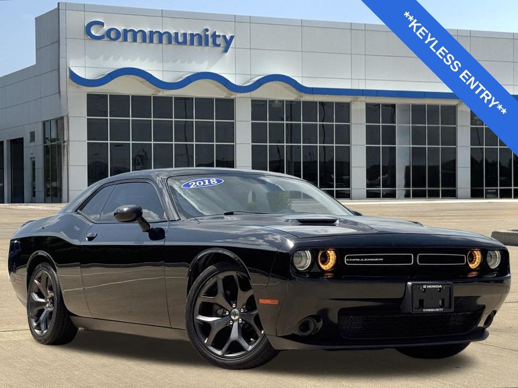 2018 Dodge Challenger SXT Black at Autostrade
