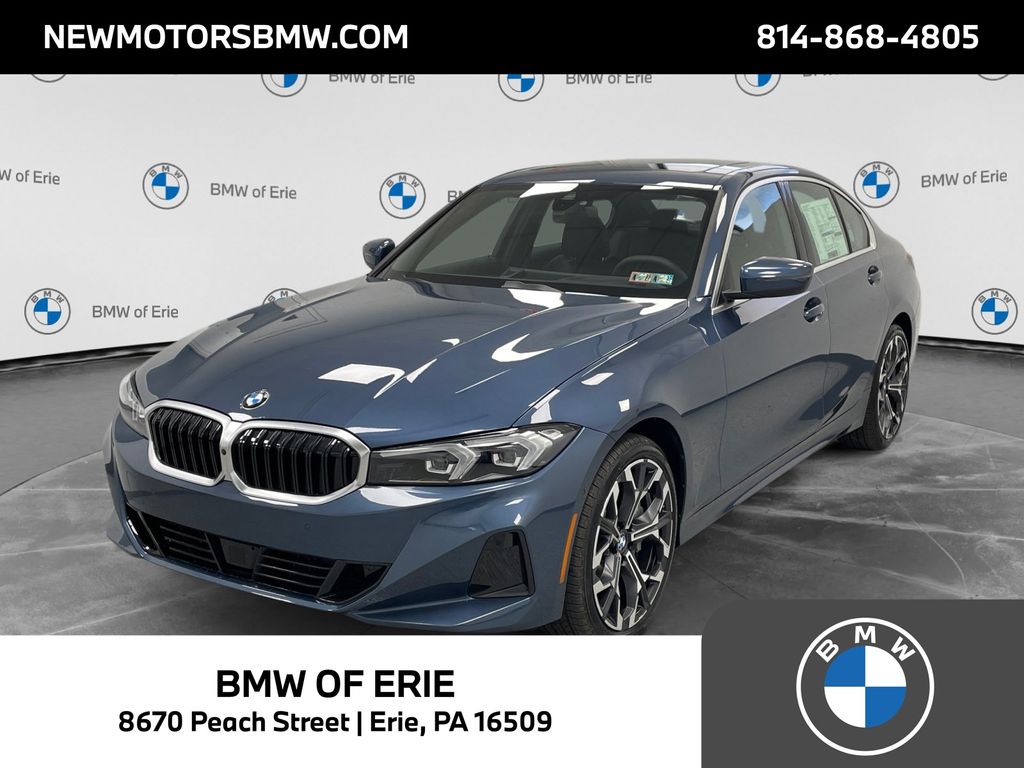 Arctic Race Blue Metallic 2026 BMW 3 Series Sedan All-Wheel Drive 8-Speed Automatic