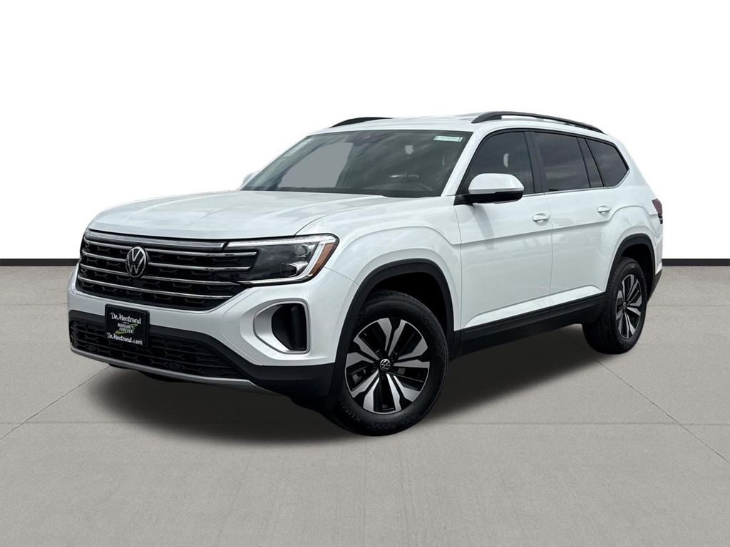 2026 Volkswagen Atlas 2.0T SE White at DeMontrond Auto Country