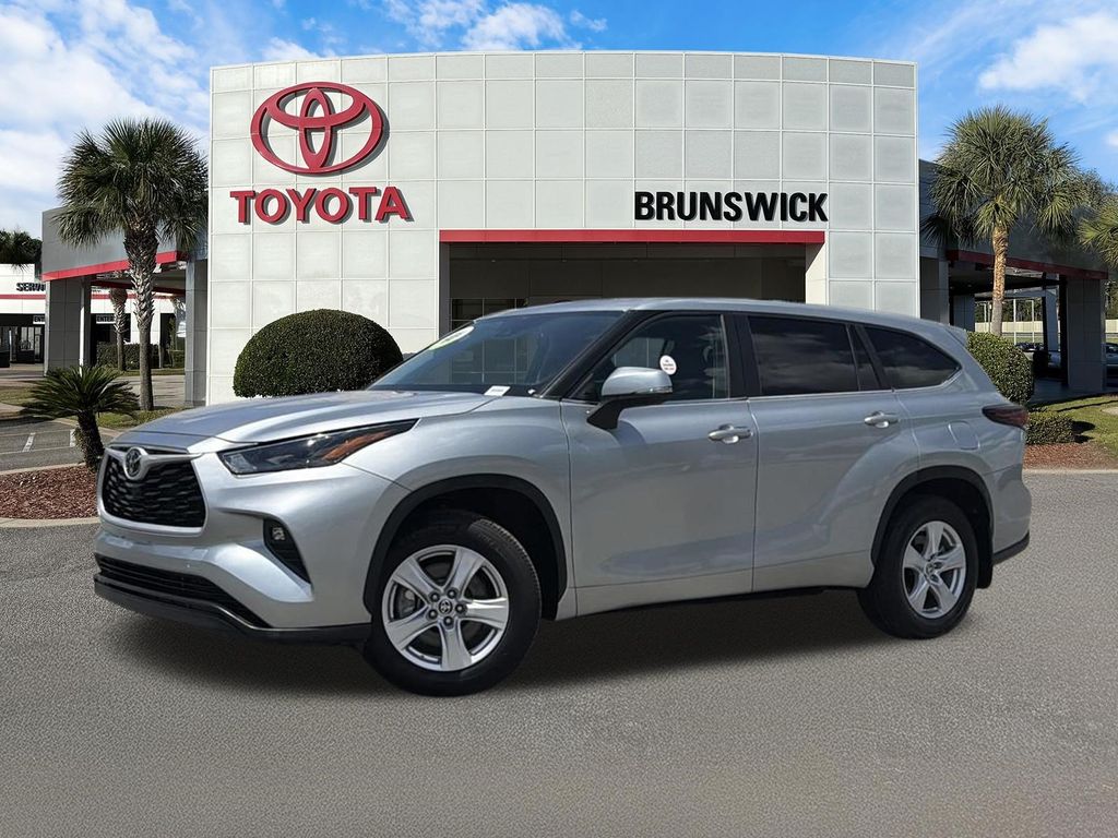 Celestial Silver Metallic 2024 Toyota Highlander SUV / Crossover All-Wheel Drive 8-Speed Automatic