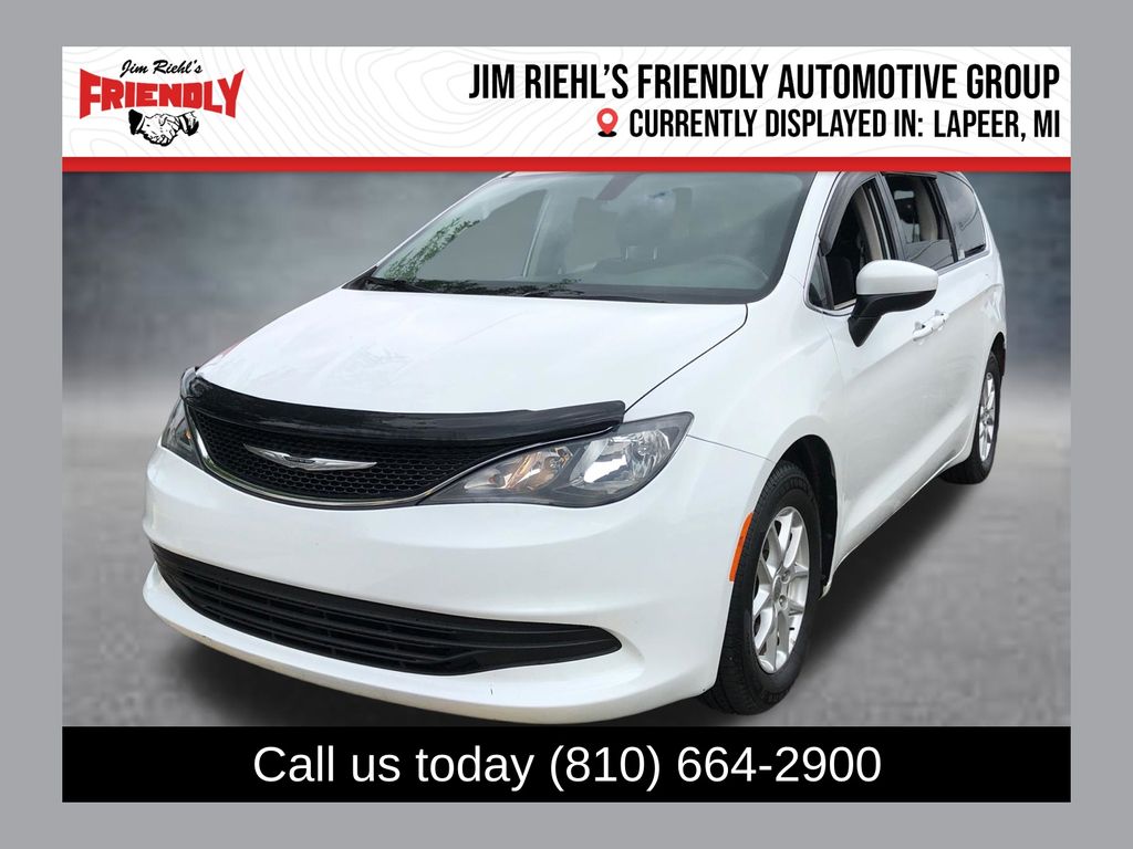 Bright White Clearcoat 2018 Chrysler Pacifica Minivan Front-Wheel Drive 9-Speed Automatic