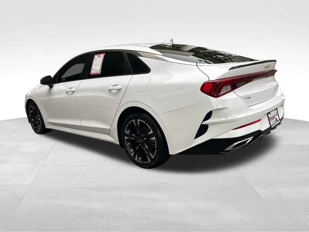 Used 2022 Kia K5 GT-Line with VIN 5XXG64J21NG129455 for sale in Miami, FL