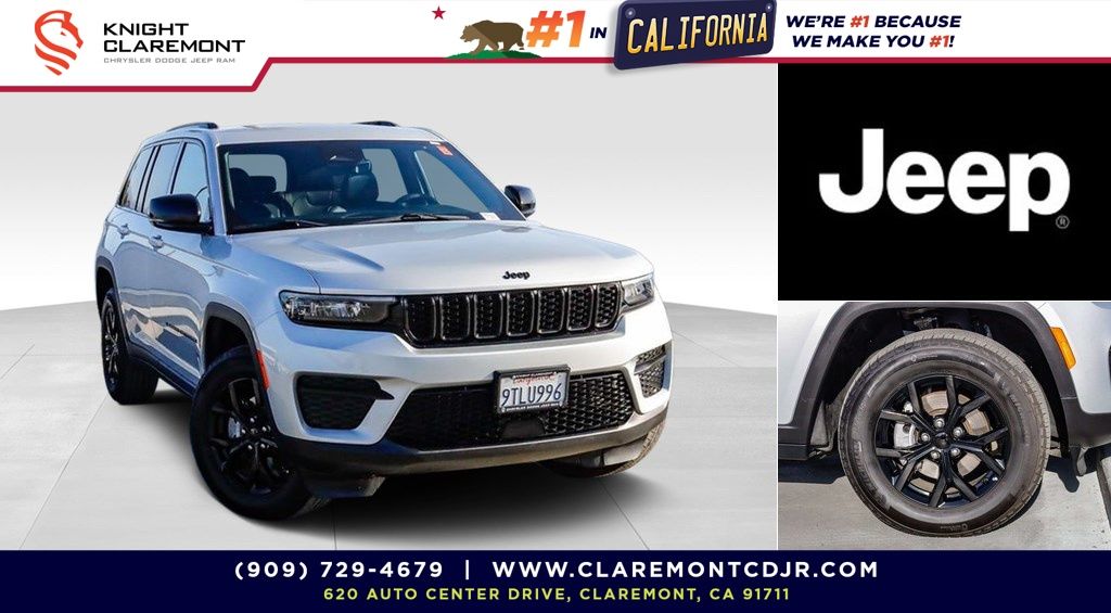 Silver Zynith 2025 Jeep Grand Cherokee SUV / Crossover Four-Wheel Drive 8-Speed Automatic