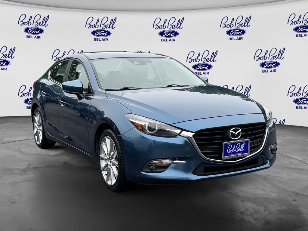 Eternal Blue Mica 2017 Mazda MAZDA3 Sedan Front-Wheel Drive 6-Speed Manual