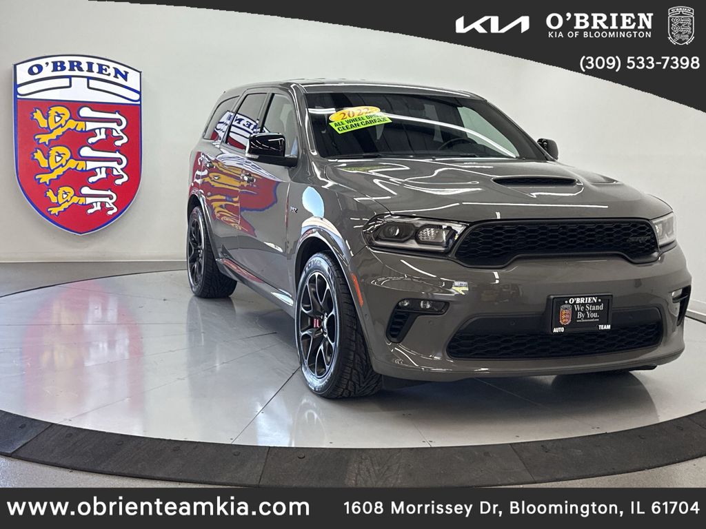 Gray Clearcoat 2022 Dodge Durango SRT 392 AWD SUV / Crossover All-Wheel Drive 8-Speed Automatic