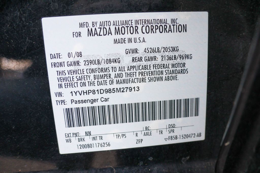 2008 Mazda Mazda6 s Grand Touring 43