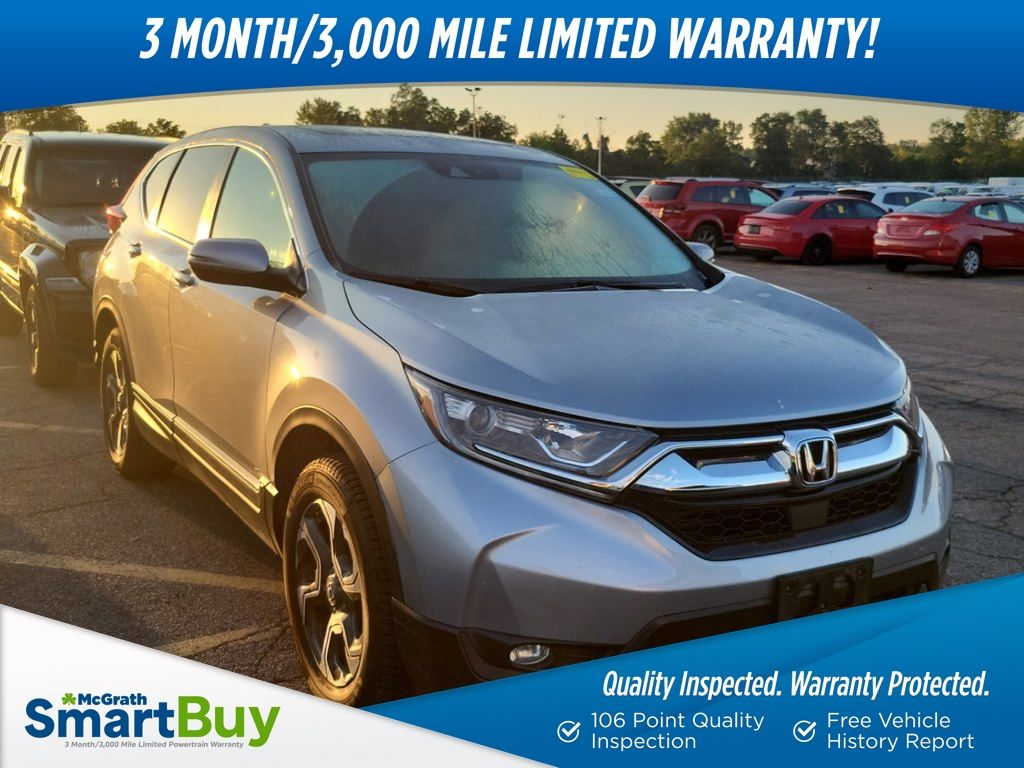 Silver 2018 Honda CR-V SUV / Crossover All-Wheel Drive Continuously Variable Transmission