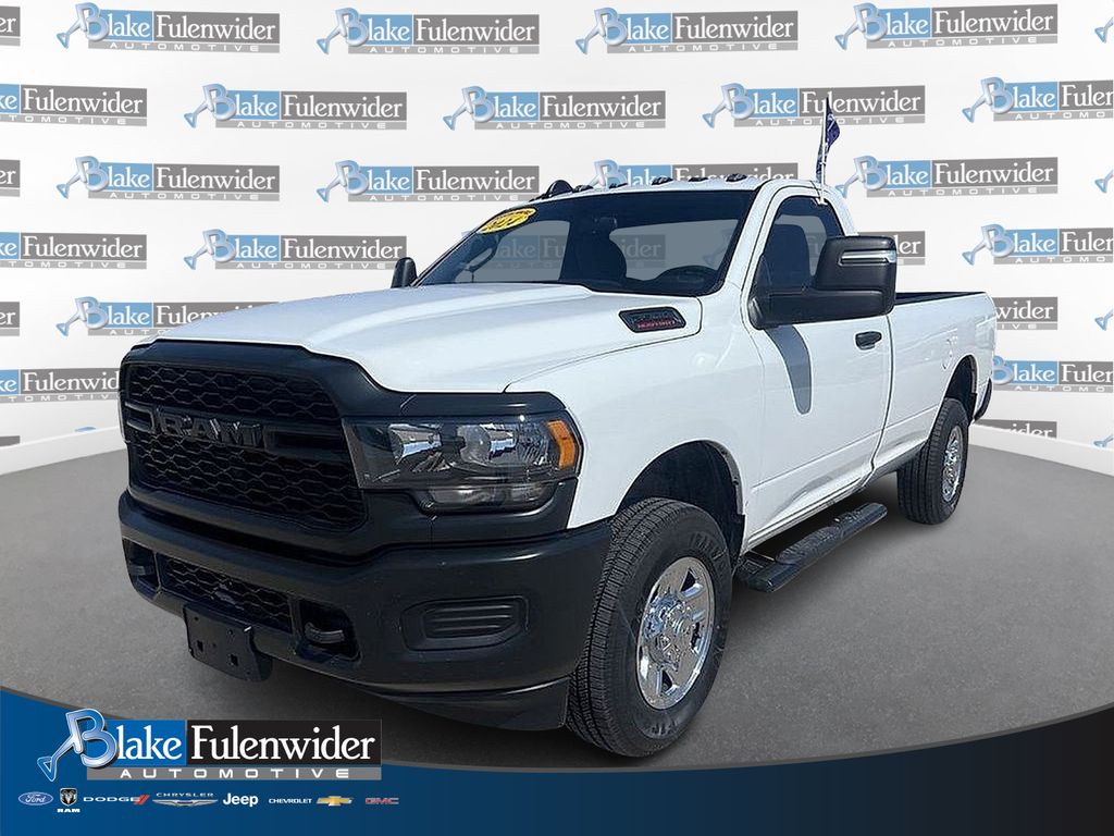 Bright White Clearcoat 2024 RAM 2500 Tradesman LB 4WD Pickup Truck Four-Wheel Drive 8-Speed Automatic
