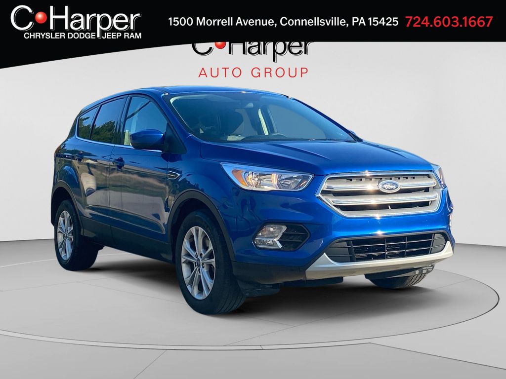 Lightning Blue Metallic 2019 Ford Escape SUV / Crossover All-Wheel Drive 6-Speed Automatic