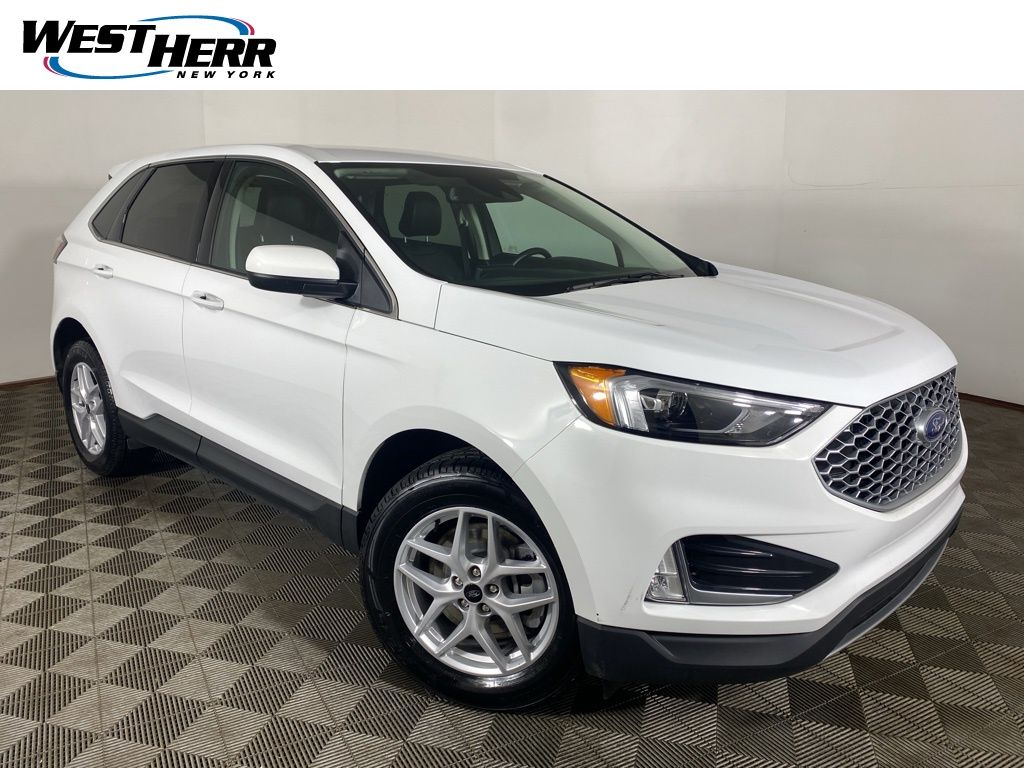 Oxford White 2024 Ford Edge SEL AWD SUV / Crossover All-Wheel Drive 8-Speed Automatic